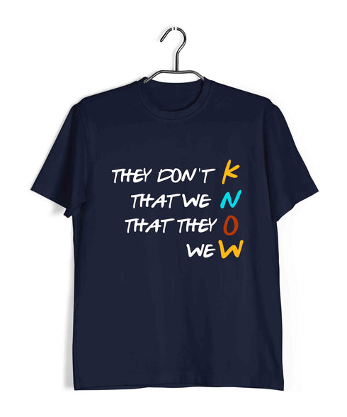 4 TV Series They Don‰ۡóÁÌ_åÈt Know Custom Printed Graphic Design T-Shirt for Women
