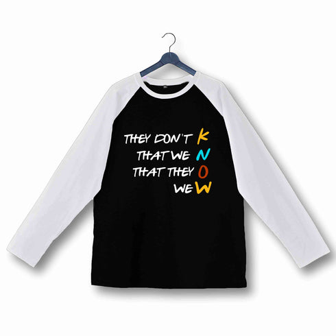 4 TV Series They Don‰ۡóÁÌ_åÈt Know Custom Printed Graphic Design Raglan T-Shirt for Women