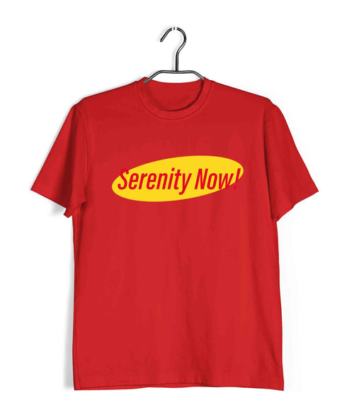 4 Serenity Now TV Series Casual Graphic Printed T-Shirt for Men