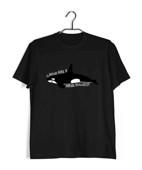 4  GEORGE COSTANZA Marine Biologist TV Series Casual Graphic Printed T-Shirt for Men