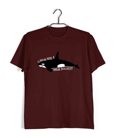 6 GEORGE COSTANZA Marine Biologist TV Series Casual Graphic Printed T-Shirt for Men