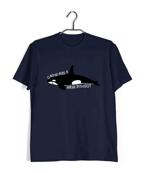 4  GEORGE COSTANZA Marine Biologist TV Series Casual Graphic Printed T-Shirt for Men