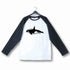 6 TV Series GEORGE COSTANZA Marine Biologist Custom Printed Graphic Design Raglan T-Shirt for Women