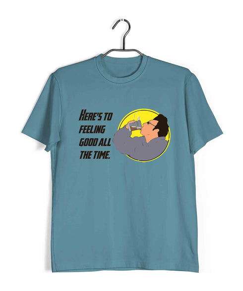 6 KRAMER TV Series Casual Graphic Printed T-Shirt for Men