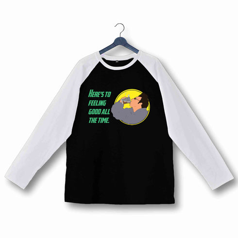 8 TV Series KRAMER Custom Printed Graphic Design Raglan T-Shirt for Women