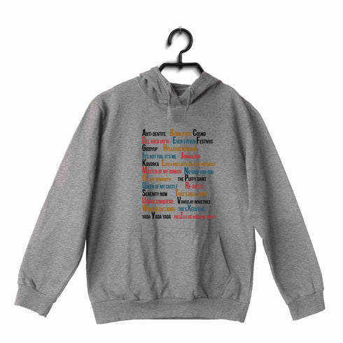 8 TV Series A-Z OF UNISEX HOODIE Sweatshirts
