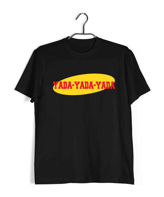 3 YADA YADA YADA TV Series Casual Graphic Printed T-Shirt for Men