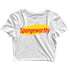 8 TV Series SPONGEWORTHY Custom Printed Graphic Design Crop Top T-Shirt for Women