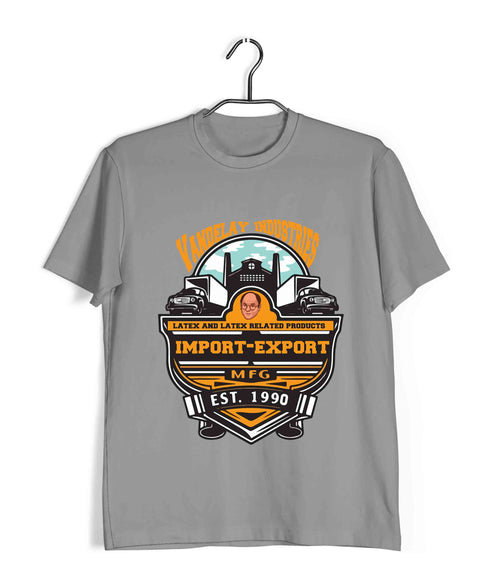 8 VANDELAY INDUSTRIES IMPORT EXPORT TV Series Casual Graphic Printed T-Shirt for Men