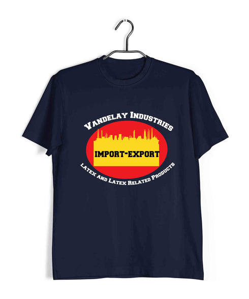 91 VANDELAY INDUSTRIES IMPORT EXPORT TV Series Casual Graphic Printed T-Shirt for Men