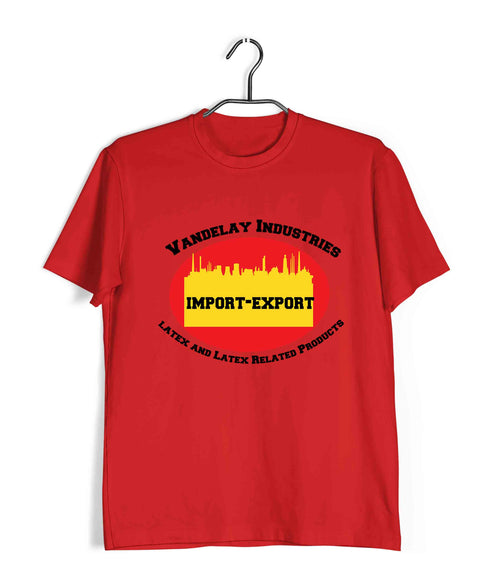91 VANDELAY INDUSTRIES IMPORT EXPORT TV Series Casual Graphic Printed T-Shirt for Men