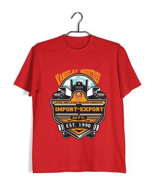 8 VANDELAY INDUSTRIES IMPORT EXPORT TV Series Casual Graphic Printed T-Shirt for Men