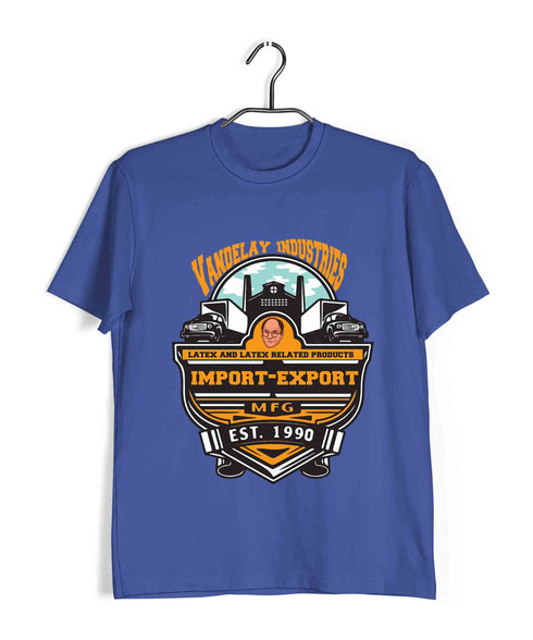 8 VANDELAY INDUSTRIES IMPORT EXPORT TV Series Casual Graphic Printed T-Shirt for Men