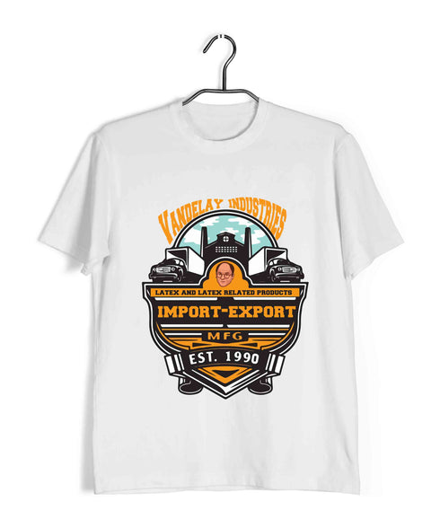 8 VANDELAY INDUSTRIES IMPORT EXPORT TV Series Casual Graphic Printed T-Shirt for Men