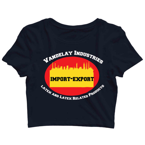 series womens crop top