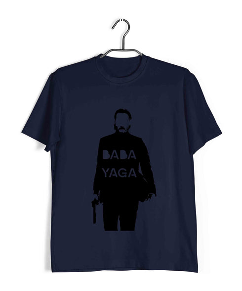 John Wick Movies Hollywood JOHN WICK BABA YAGA Custom Printed Graphic Design T-Shirt for Women