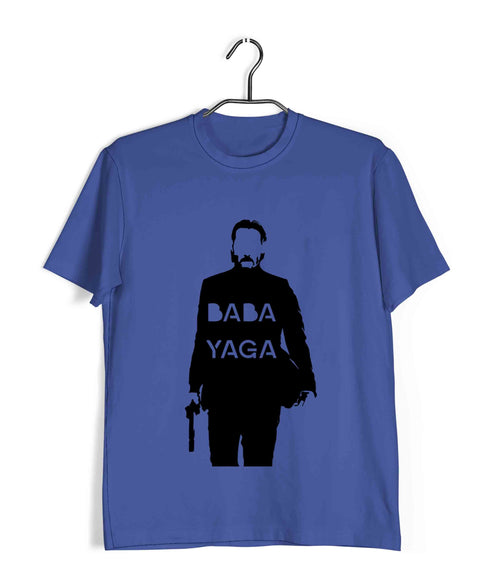 John Wick Movies Hollywood JOHN WICK BABA YAGA Custom Printed Graphic Design T-Shirt for Women