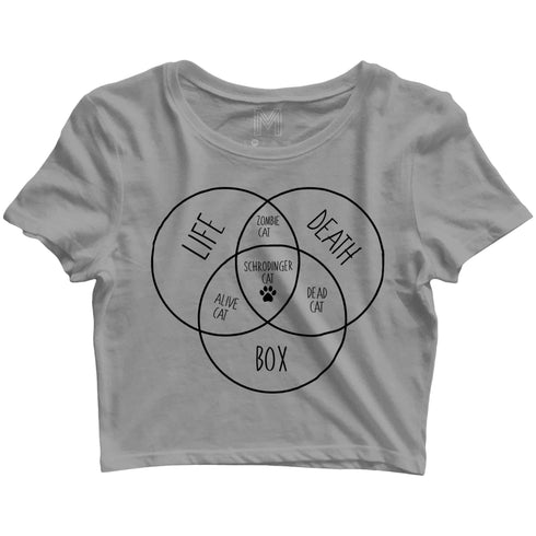 nerd womens crop top