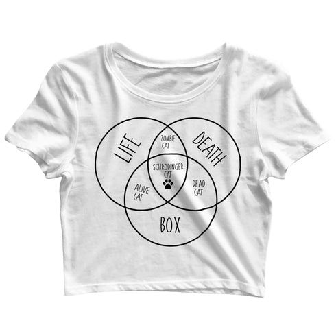 nerd womens crop top