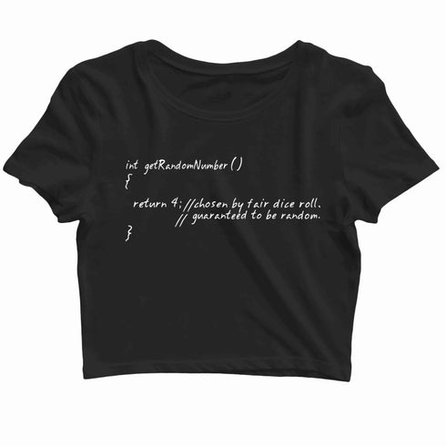 Coding Nerd Engineering SELF REFERENTIAL Custom Printed Graphic Design Crop Top T-Shirt for Women