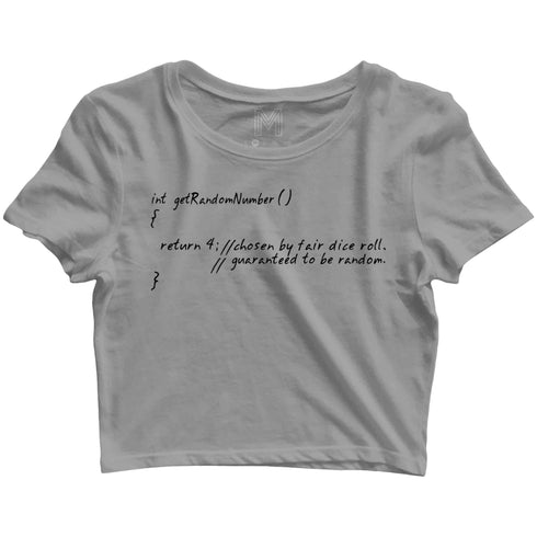 Coding Nerd Engineering SELF REFERENTIAL Custom Printed Graphic Design Crop Top T-Shirt for Women