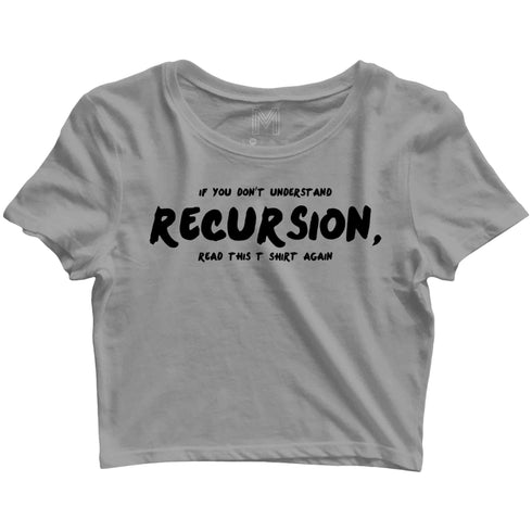 Coding Nerd Engineering CLOUD IS JUST ANOTHER COMPUTER Custom Printed Graphic Design Crop Top T-Shirt for Women