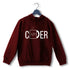 NERD GEEK Coding Nerd Engineering CODER UNISEX HOODIE Sweatshirts