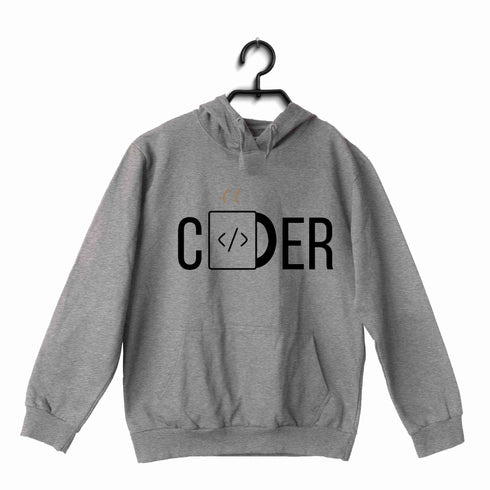 NERD GEEK Coding Nerd Engineering CODER UNISEX HOODIE Sweatshirts