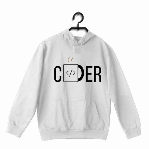 NERD GEEK Coding Nerd Engineering CODER UNISEX HOODIE Sweatshirts