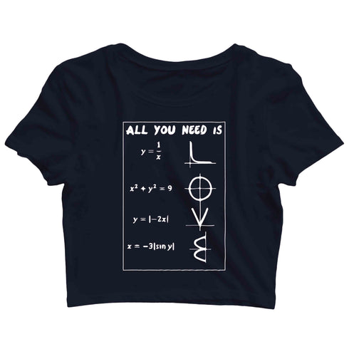 Coding Nerd Engineering CLOUD IS JUST ANOTHER COMPUTER Custom Printed Graphic Design Crop Top T-Shirt for Women