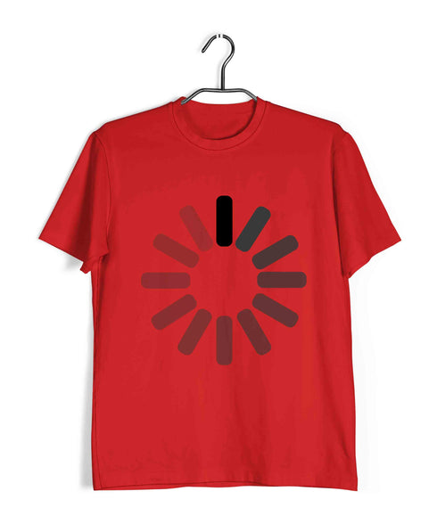 Coding LOADING Nerd Engineering Casual Graphic Printed T-Shirt for Men