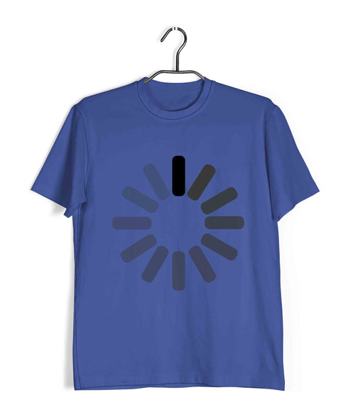 Coding LOADING Nerd Engineering Casual Graphic Printed T-Shirt for Men