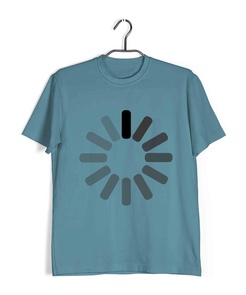 Coding LOADING Nerd Engineering Casual Graphic Printed T-Shirt for Men