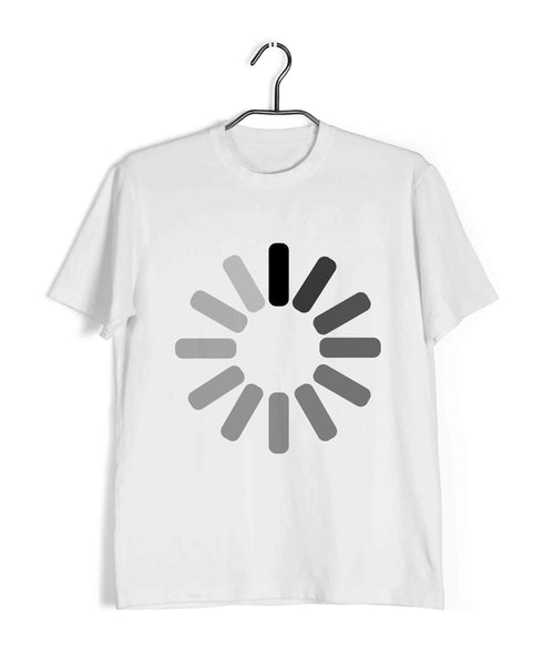 Coding LOADING Nerd Engineering Casual Graphic Printed T-Shirt for Men