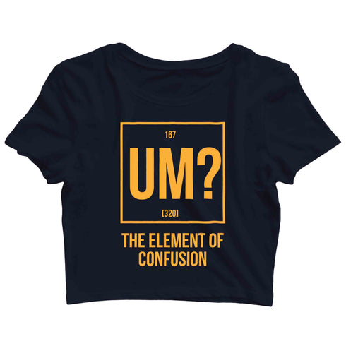 Coding Nerd Engineering CODE IS CLEAN MIND IS DIRTY Custom Printed Graphic Design Crop Top T-Shirt for Women