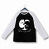 Nerd SCHRODINGERS EQUATION YIN YANG Custom Printed Graphic Design Raglan T-Shirt for Women
