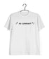 Coding COMMENT NO COMMENT Nerd Engineering Casual Graphic Printed T-Shirt for Men
