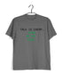Coding TALK IS CHEAP. SHOW ME THE CODE Nerd Engineering Casual Graphic Printed T-Shirt for Men