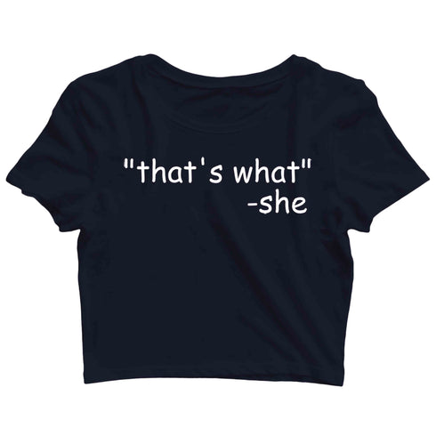 engineering womens crop top