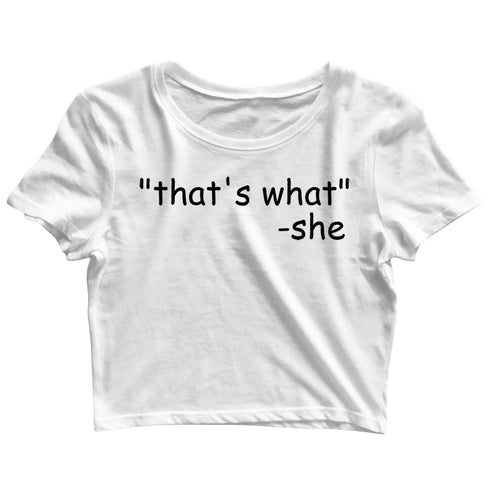 engineering womens crop top