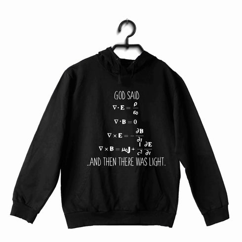 NERD GEEK  Nerd PHYSICS MAXWELLS EQUATIONS UNISEX HOODIE Sweatshirts