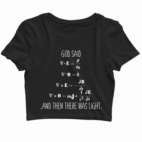 nerd womens crop top