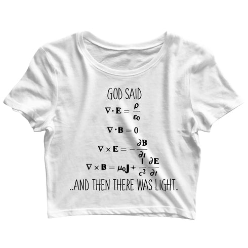 nerd womens crop top