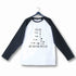 Nerd PHYSICS MAXWELLS EQUATIONS Custom Printed Graphic Design Raglan T-Shirt for Women