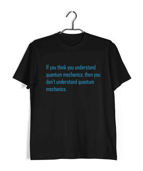 NERD GEEK Nerd Physics QUANTUM MECHANICS CONUNDRUM Custom Printed Graphic Design T-Shirt for Men