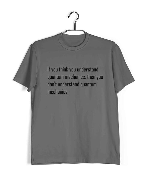 Physics QUANTUM MECHANICS CONUNDRUM Nerd Casual Graphic Printed T-Shirt for Men