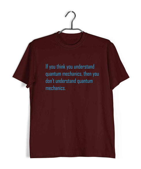 NERD GEEK Nerd Physics QUANTUM MECHANICS CONUNDRUM Custom Printed Graphic Design T-Shirt for Men