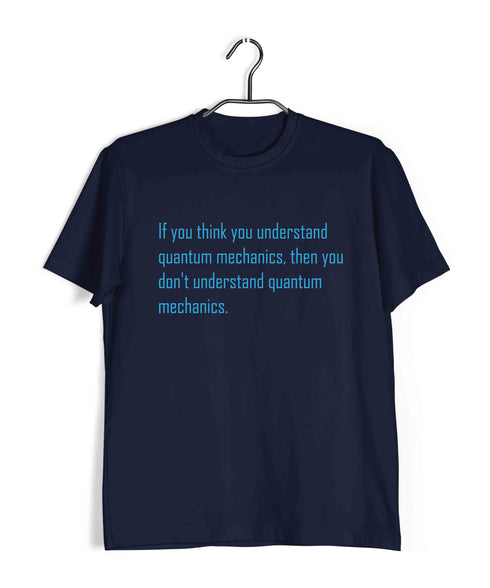 Physics QUANTUM MECHANICS CONUNDRUM Nerd Casual Graphic Printed T-Shirt for Men