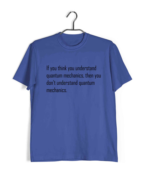 Physics QUANTUM MECHANICS CONUNDRUM Nerd Casual Graphic Printed T-Shirt for Men