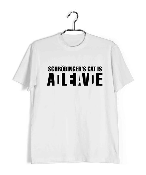 The classics Cats CAT DEAD OR ALIVE Custom Printed Graphic Design T-Shirt for Women
